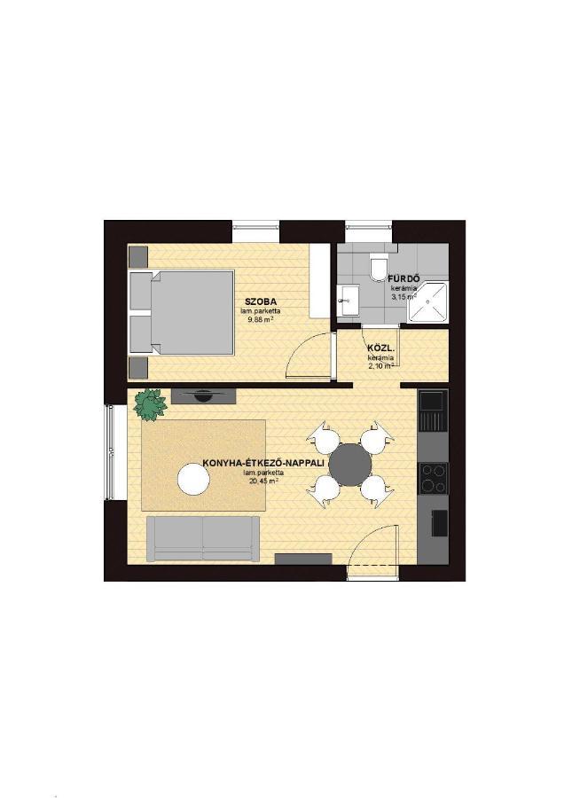 Dotis Apartman Tata Luaran gambar
