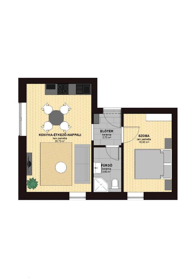 Dotis Apartman Tata Luaran gambar