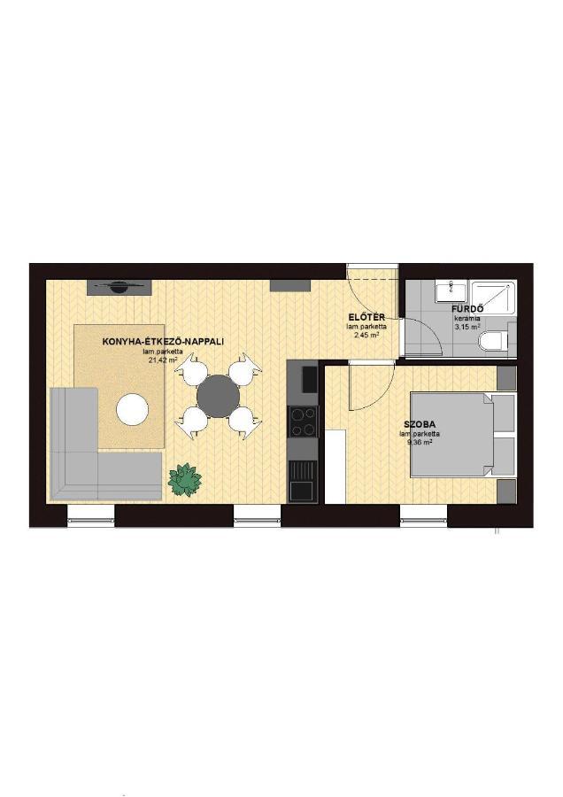 Dotis Apartman Tata Luaran gambar