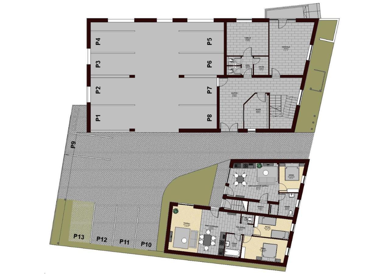 Dotis Apartman Tata Luaran gambar
