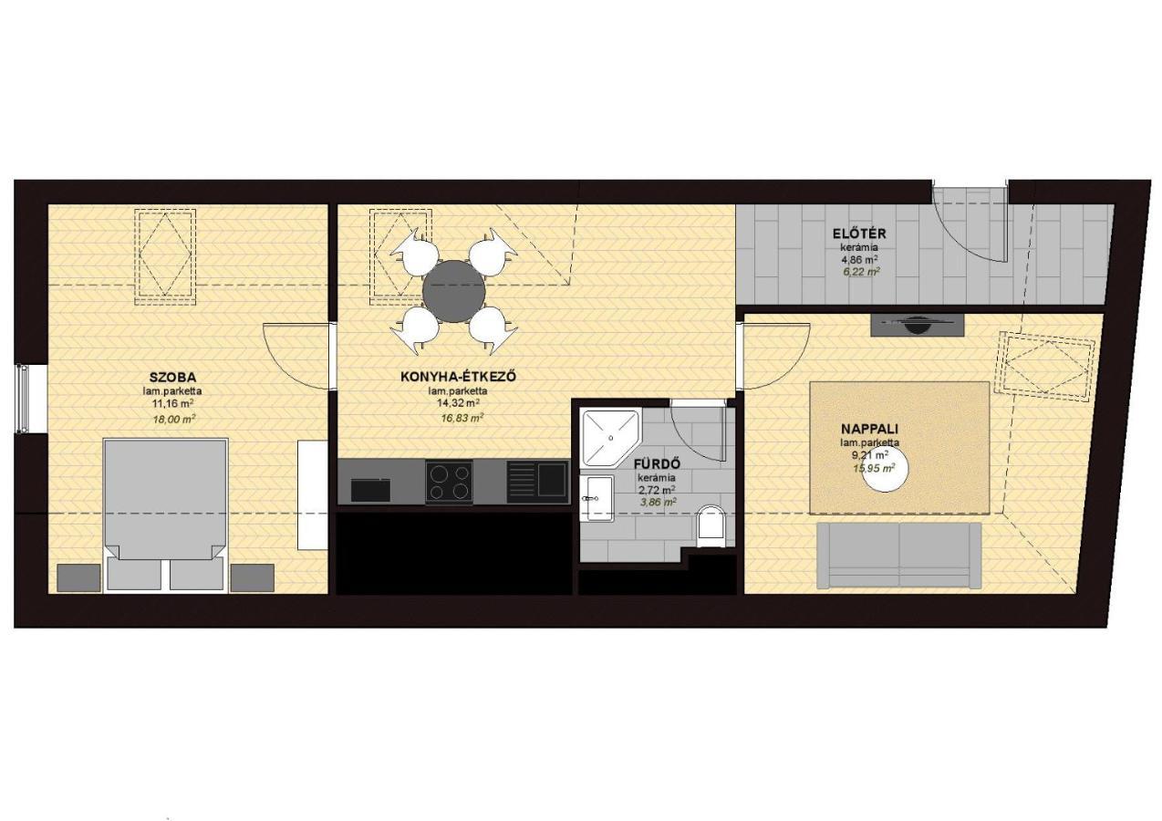 Dotis Apartman Tata Luaran gambar
